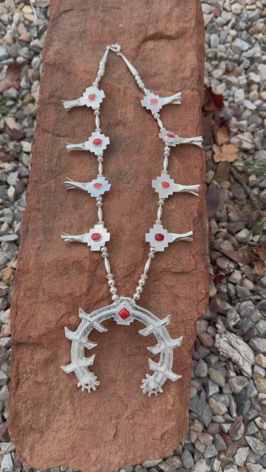 Navajo Tree of Life Squash Blossom