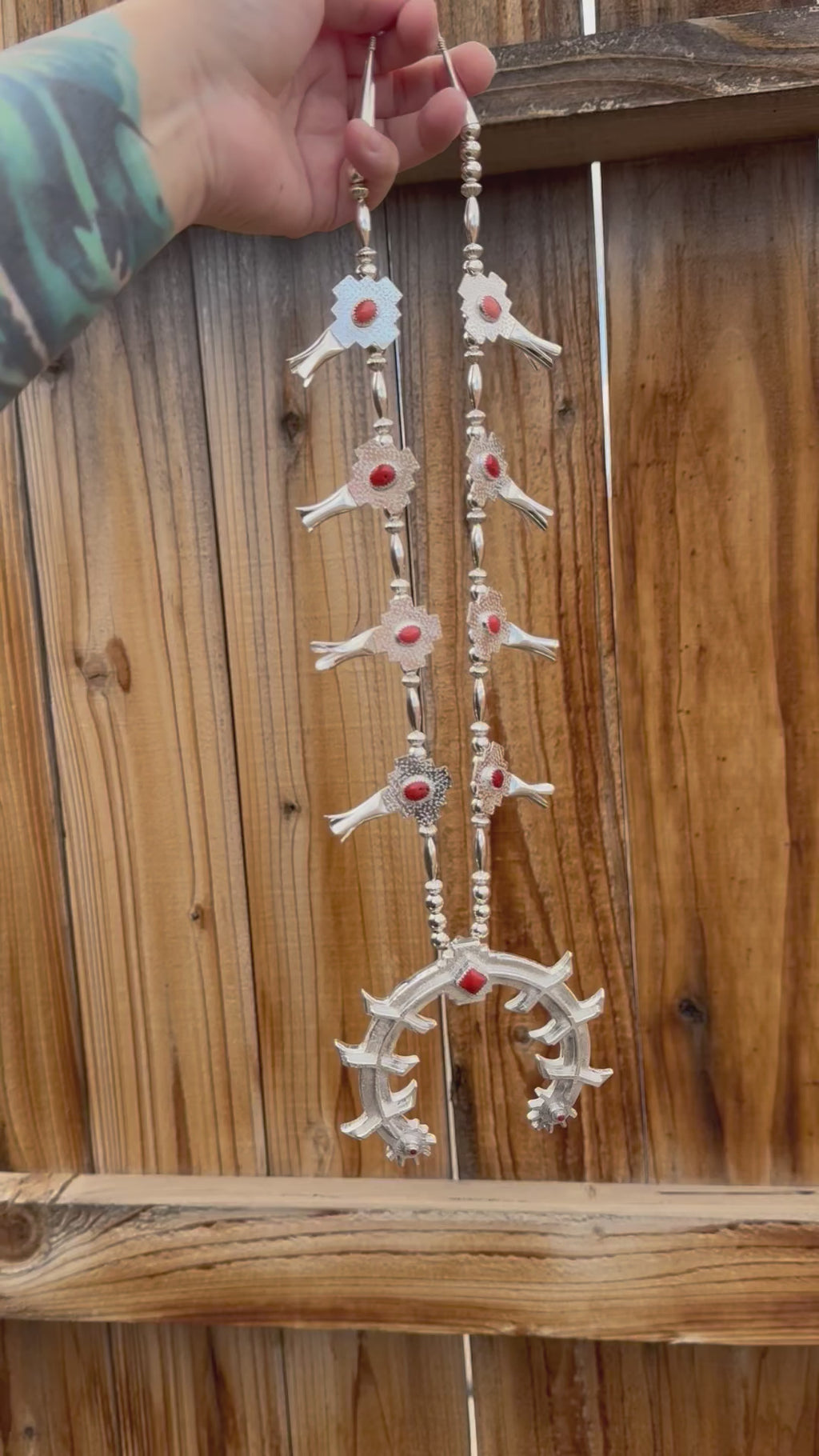 Navajo Tree of Life Squash Blossom