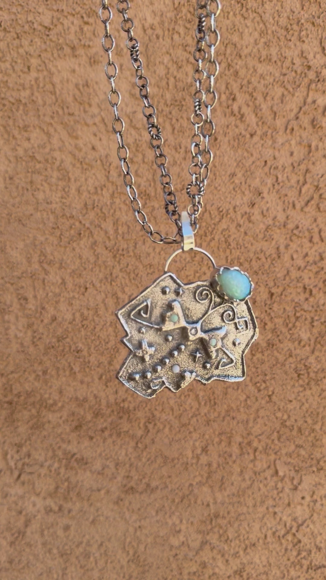 Navajo Dragonfly Journey Pendant